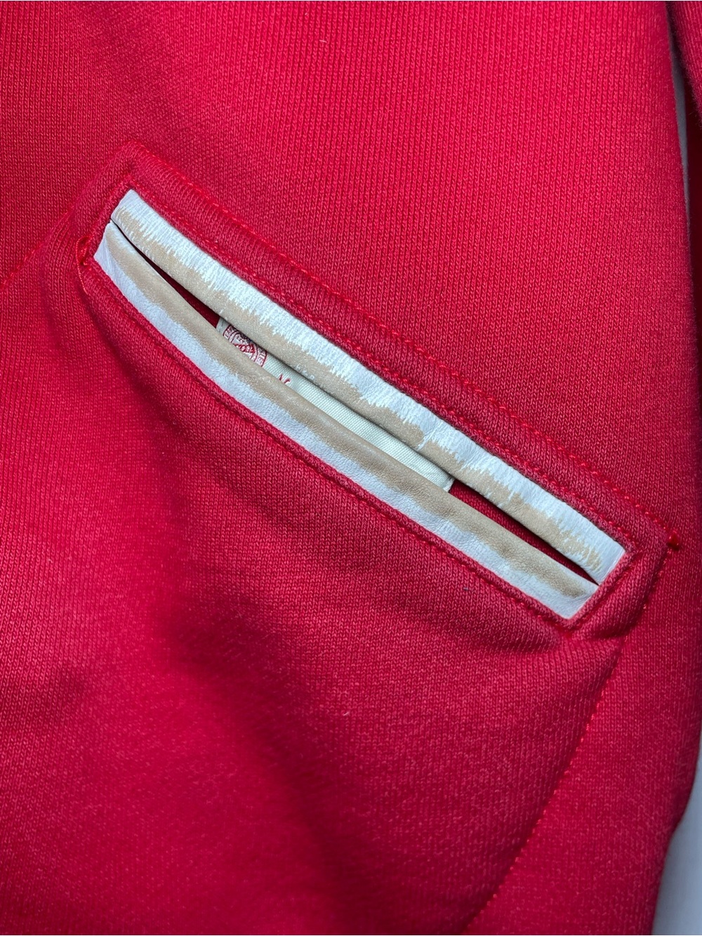 Vintage Polo Ralph Lauren Varsity Jacket Indian Head Chief Champs Red Size M - Picture 16 of 16
